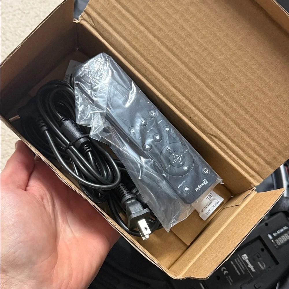 Black LED Ring Light Kit
